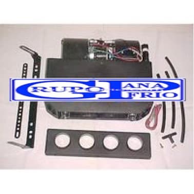  UNIV. 2R 12V (4 Huecos) Negro GP EV023238