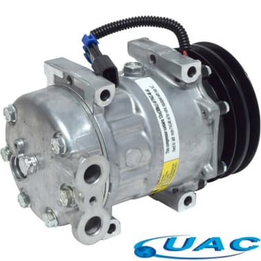 UAC 709 T.P 90º-PAD GF (7PK 130mm 12V) 7H15 4785/4692/4683/4725 UAC CP4540C
