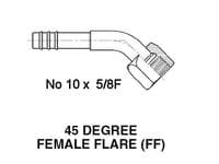 FITTING FLARE SEMICURVO 1/2" FT5105