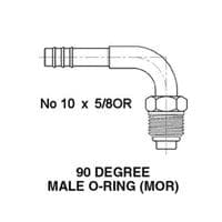  FITTING MACHO-ORING CURVO 1/2 FT5117