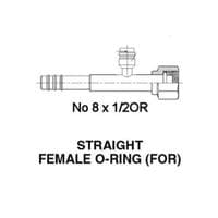 ACTECmax ORING RECTO 13/32" C/válv. R134a ACTECmax FT5571