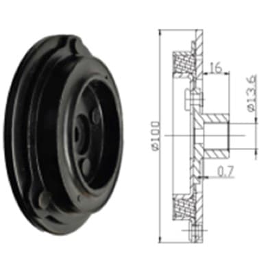 ACTECmax CLUTCH HS13NN (BT-50 11-14, Ranger 11-14) ACTECmax PC6218