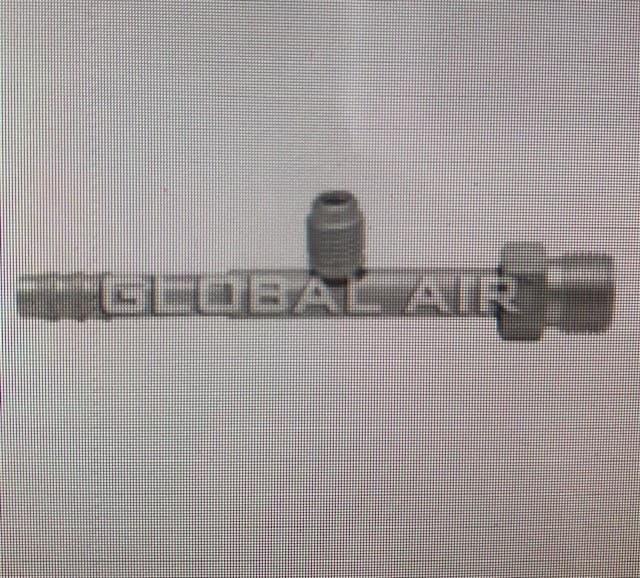  FITTING MACHO RECTO 5/16" C/VALV. CARGA R12 FT6659