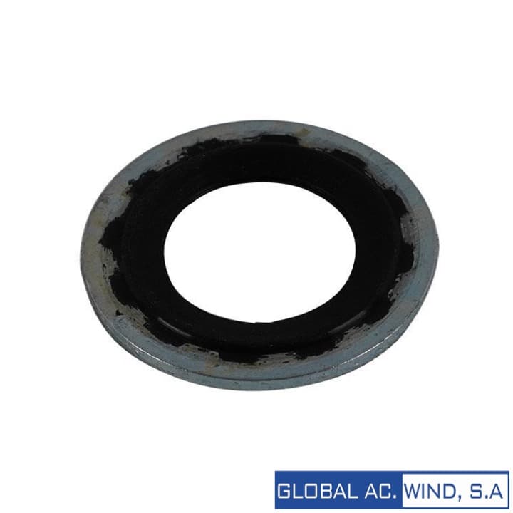  ARANDELAS METALICAS 28X15X1,2 (HT6/OPTRA/CORSA) Negra GW AR0006W