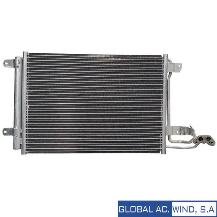 GW Condensador VW JETTA 06-16 (GTI 06-14, Golf 05-14, A3 2,0L 06-14, Rabbitt 2,5L 06-09, Eos 07-16, TT 10-15) GW CN0237W