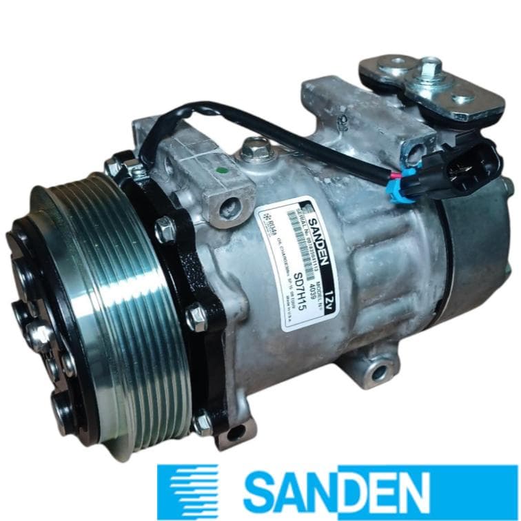 SANDEN 709 T.P VERT-PAD GSA (6PK 125mm 12V) HD 7H15D 4039/4424/4731 SANDEN CP4039S