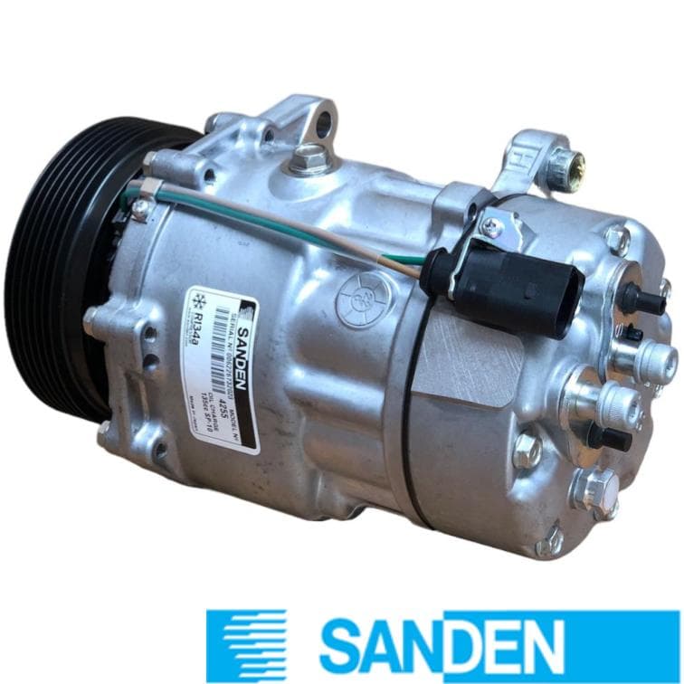 SANDEN VW JETTA 2,0L 00-05 (Jetta 1,8L 01-05, Golf 02-05, A3 98-03) 7V16 6PK SANDEN CP4255S