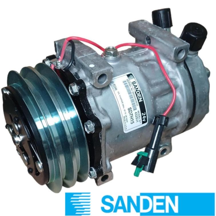 SANDEN 709 T.P VERT-OR JD (2A 132mm 24V) 7H15 4325 SANDEN CP4325S