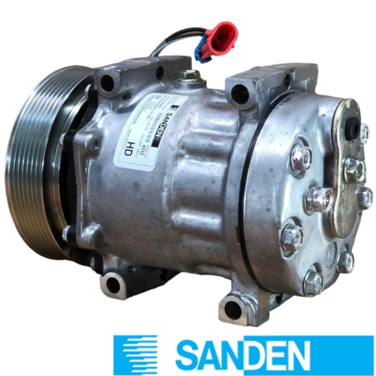 SANDEN 709 T.P HORIZ-PAD SJA (7PK 130mm 12V) 7H15 4332/4754 SANDEN CP4332S