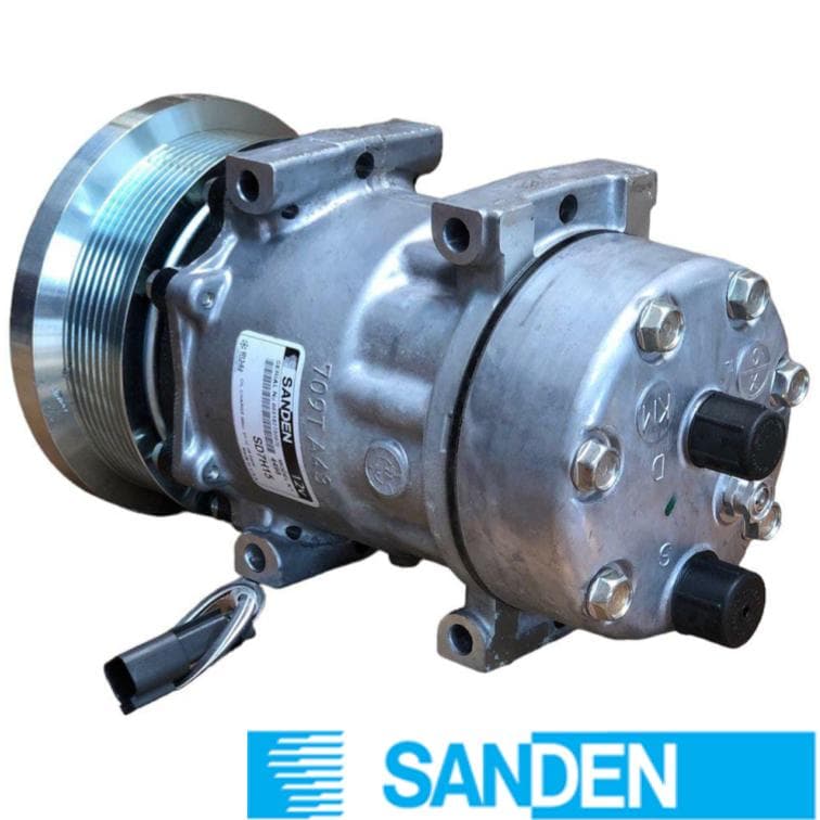 SANDEN 709 T.P HORIZ-OR KCA (8PK 132mm 12V) SHD 7H15 4498/4813/4806 SANDEN CP4498S