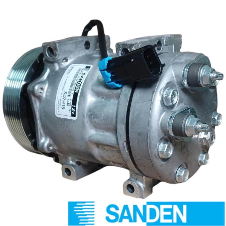 SANDEN 709 T.P HORIZ-PAD GWA (6PK 125mm 12V) 7H15SHD 4546/4815 SANDEN CP4546S