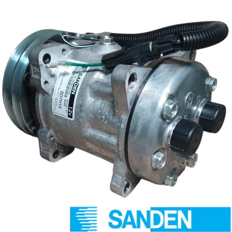 SANDEN 709 OREJA HORIZ-ROTALOCK MJ (2A 132mm 12V) HD 7H15 4646 SANDEN CP4646S