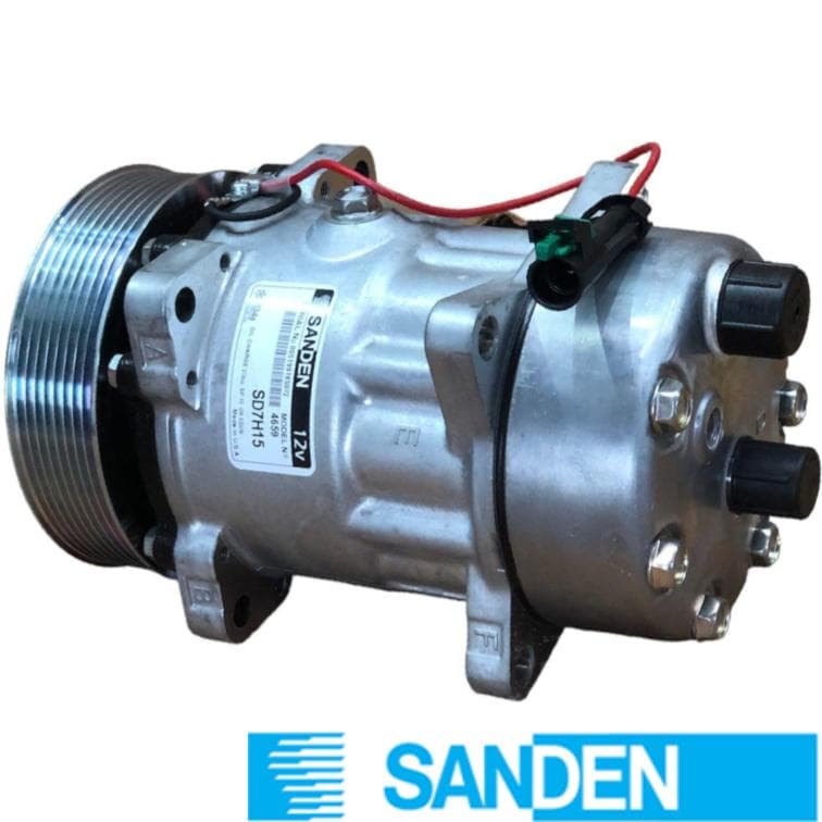 SANDEN 709 OREJA HORIZ-OR KC (8PK 130mm 12V) 7H15 4659 SANDEN CP4659S