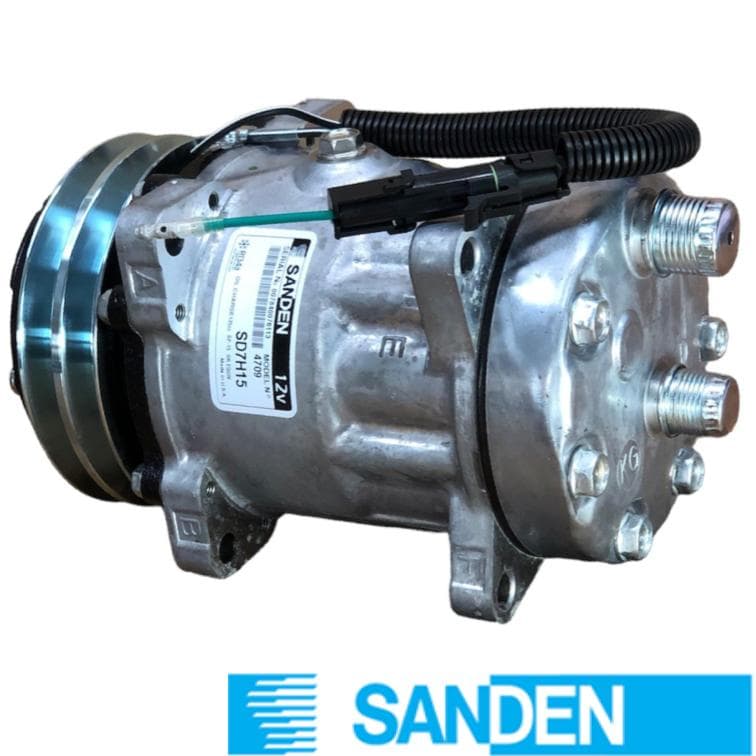 SANDEN 709 OREJA HORIZ-OR KG (2A 125mm 12V) 7H15 4709 SANDEN CP4709S