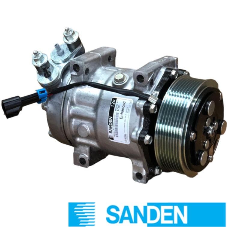 SANDEN 709 T.P VERT-PAD MT (8PK 119mm 12V) 7H15 4720 SANDEN CP4720S