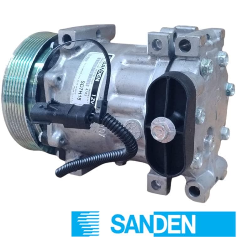 SANDEN 709 T.P 90º-PAD GF (7PK 130mm 12V) 7H15 4785/4692/4683/4725 SANDEN CP4785S