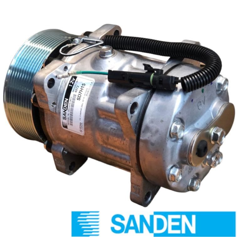 SANDEN 709 OREJA HORIZ-PAD GV (10PK 125mm 12V) 7H15 4872 SANDEN CP4872S