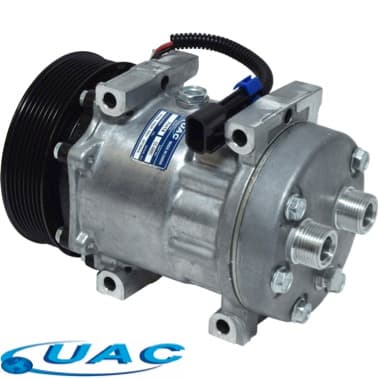 UAC 709 T.P HORIZ-ROTALOCK MJA (8PK 130mm 12V) 7H15 4885 UAC CP4885C