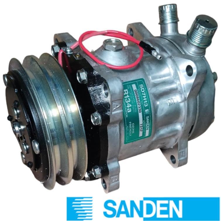 SANDEN 708 OREJA VERT-OR JD (2A 125mm 12V) 7H13 7312 SANDEN CP7312S
