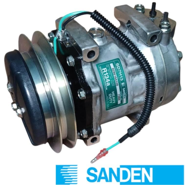 SANDEN 708 T.P VERT-PAD WL (1B 146mm 24V) 7H13 7360 Kobelco SANDEN CP7360S