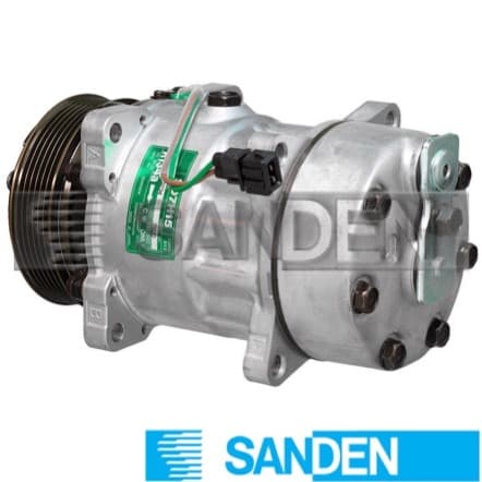 SANDEN 709 OREJA HORIZ-PAD SH (6PK 119mm 12V) 7H15 7820 SANDEN CP7820S