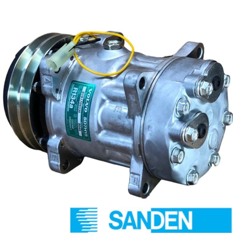 SANDEN 709 OREJA HORIZ-PAD WZ (2A 132mm 24V) SHD 7H15 8045 VOLVO SANDEN CP8045S