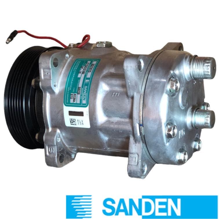 SANDEN 709 OREJA HORIZ-OR KG (6PK 119mm 12V) 7H15 8228/8025 SANDEN CP8228S