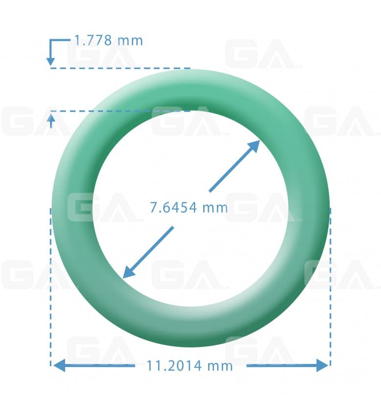  ORING TODOS VERDE 5/16 (KIT 50pcs) OR0011