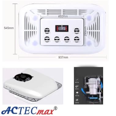 ACTECmax REFR. CABINA ELECTRICO COMPACTO 6,145 BTU (2KW) R134a 12V ACTECmax ER0003A