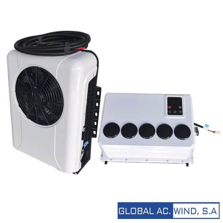 GW REFR. CABINA ELECTRICO 8,900BTU (2,6KW) R134a 12V 5 Huecos GW ER0022W