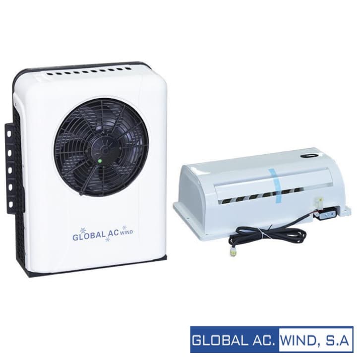 GW REFR. CABINA ELECTRICO 8,900BTU (2,6KW) R134a 12V Rejillas GW ER0024W