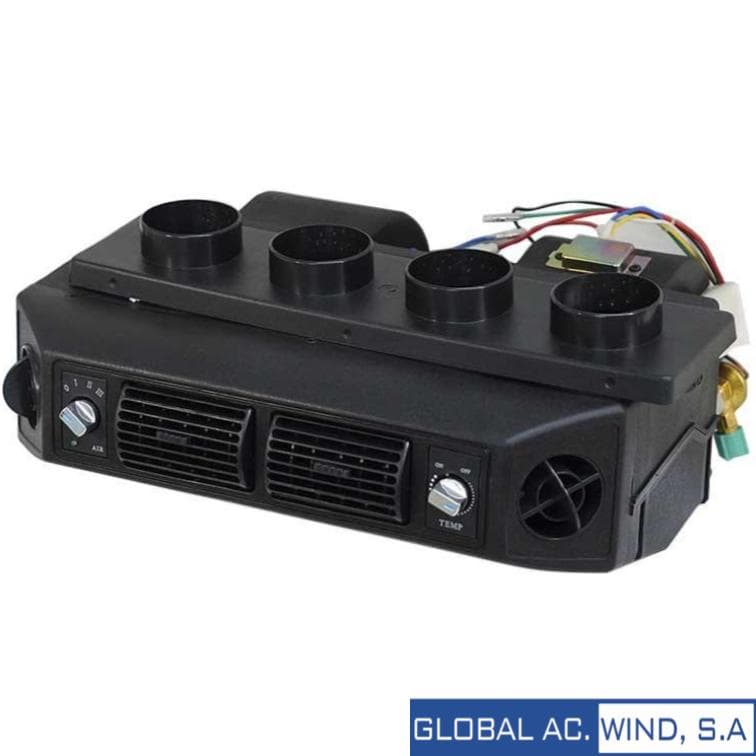 GW UNIV. 2R 24V (4 Huecos) Negro GW EV0003W
