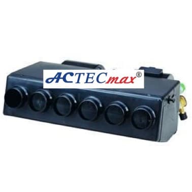 ACTECmax UNIV. 6 HUECOS 12V Negro ACTECmax EV2635