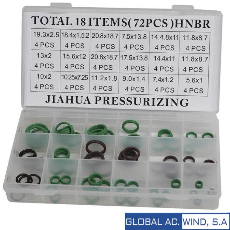 GW VARIOS VERDE/NEGRO (Kit 72pcs) GW OR0018