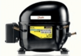  COMPRESORES HERMETICOS 1/4+HP, 8,10cm3 R134A 115/127V (LMBP) GUY80NRb DANFOSS RC0013