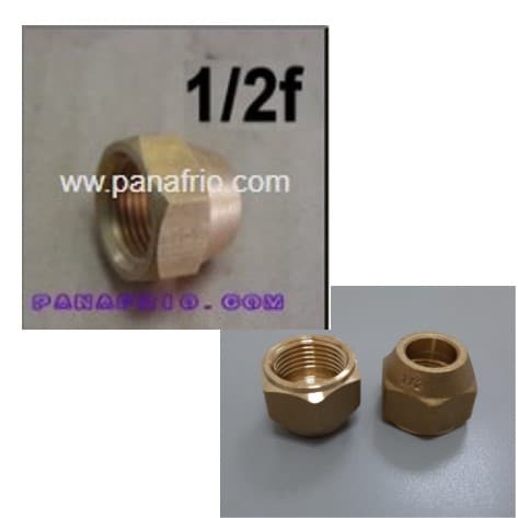  TUBERIA Y ACCESORIOS TODOS TUERCA FLARE 1/2" GP RC8355