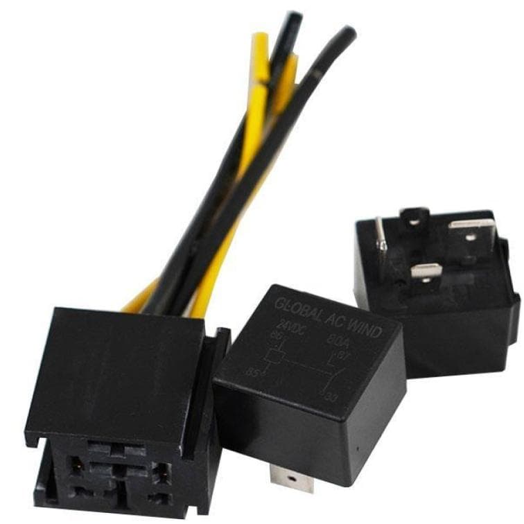  RELAY'S UNIVERSALES 4P 24V/80A C/SOQUET SW5003