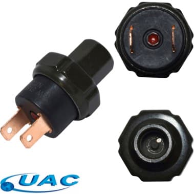  PRESOSTATOS FREIGHTLINER HEMBRA 7/16-20 UNF HP:32kg/cm2OFF LP:2.0kg/cm2OFF R-134a UAC SW515623C
